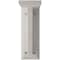 Ekena Millwork 3 1/2"W x 7"D x 9"H Hamilton Traditional Wood Vintage Decor Bracket, Chalk Dust White BKTWD03X07X09HAWH - alternate 2
